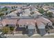 Aerial view of houses in a residential neighborhood at 4313 Beach Cliff Ave, North Las Vegas, NV 89031