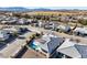 Aerial view of neighborhood with a view of mountains at 4417 S Grand Cypress Way, Pahrump, NV 89061