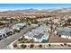 Aerial view of community, showcasing homes and landscape at 4417 S Grand Cypress Way, Pahrump, NV 89061