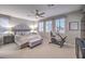 Bright and airy bedroom with ample space and a home gym at 4417 S Grand Cypress Way, Pahrump, NV 89061