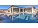 Stunning pool and expansive patio perfect for outdoor entertaining at 4417 S Grand Cypress Way, Pahrump, NV 89061