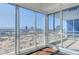 Expansive city views from corner windows and balcony at 4575 Dean Martin Dr # 1108, Las Vegas, NV 89103