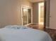 Bedroom with ensuite bathroom and access to a second bathroom at 4575 Dean Martin Dr # 2001, Las Vegas, NV 89103