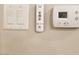 Digital thermostat controls for heating and cooling at 4575 Dean Martin Dr # 2001, Las Vegas, NV 89103