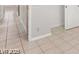 Clean hallway with tile floors at 5728 Palma Del Sol Way, Las Vegas, NV 89130