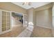 Home office with view to staircase and tile floors at 5892 Rothbury Ave, Las Vegas, NV 89141