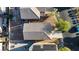 Property's aerial view showing location and neighborhood at 6452 Casamar St, North Las Vegas, NV 89086