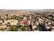 Aerial view highlighting the home's neighborhood setting at 6452 Casamar St, North Las Vegas, NV 89086