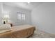 Small bedroom with single bed and window with shutters at 6501 Grand Oaks Dr, Las Vegas, NV 89156