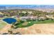 Community clubhouse near golf course and lake at 6908 Emerald Springs Ln, Las Vegas, NV 89113