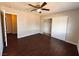 Bright bedroom with double closets and hardwood floors at 730 Brick Dr, Henderson, NV 89002