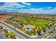 Aerial view of neighborhood park with basketball court and playground at 7960 Brookside Falls Ct, Las Vegas, NV 89166