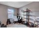 Functional home office with ample shelving and desk space at 7960 Brookside Falls Ct, Las Vegas, NV 89166