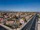 House view with distant city skyline in background at 8072 Hackberry Dr, Las Vegas, NV 89123