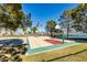 Community basketball court near the lake; great for recreation at 8424 Oyster Dr, Las Vegas, NV 89128