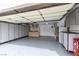 Organized garage with ample storage and epoxy flooring at 8424 Oyster Dr, Las Vegas, NV 89128