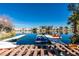 Scenic lake view with community docks and paddle boats at 8424 Oyster Dr, Las Vegas, NV 89128