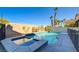 Spacious backyard with a refreshing pool and spa, perfect for relaxation at 8466 Lambert Dr, Las Vegas, NV 89147