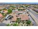 Aerial view of house, RV, and surrounding neighborhood at 8965 S Tenaya Way, Las Vegas, NV 89113