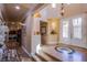 Bright and spacious entry hall with high ceilings and a laundry room at 8965 S Tenaya Way, Las Vegas, NV 89113