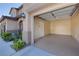 Spacious attached garage with epoxy floor at 9221 Black Lake Pl, Las Vegas, NV 89178