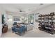 Open living area showcasing stylish furniture and large windows at 103 San Martino Pl, Henderson, NV 89011