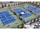 Community pickleball courts at 103 San Martino Pl, Henderson, NV 89011