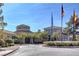 Welcoming entrance to the clubhouse with lush landscaping and convenient access at 10300 Bent Brook Pl, Las Vegas, NV 89134