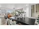 Open concept floor plan with dining room overlooking the living room at 10300 Bent Brook Pl, Las Vegas, NV 89134