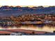 Luxury waterfront homes with lake and mountain views at 116 Stone Mesa Ct, Henderson, NV 89011