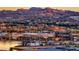Upscale community with lakefront homes and mountain views at 116 Stone Mesa Ct, Henderson, NV 89011