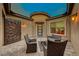 Private courtyard with seating area; perfect for relaxing at 116 Stone Mesa Ct, Henderson, NV 89011