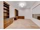 Large home office with hardwood floors and built-in cabinetry at 116 Stone Mesa Ct, Henderson, NV 89011