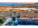 Luxury hot tub with lake and mountain views; perfect for relaxation at 116 Stone Mesa Ct, Henderson, NV 89011