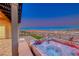 Relaxing hot tub with lake and mountain views at 116 Stone Mesa Ct, Henderson, NV 89011