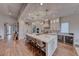 Gourmet kitchen boasts modern appliances and expansive island at 116 Stone Mesa Ct, Henderson, NV 89011