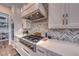 Bright kitchen with gas range and ample counter space at 116 Stone Mesa Ct, Henderson, NV 89011