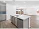 Kitchen island with stainless steel dishwasher, perfect for meal preparation at 4540 S Pienza Ct, Pahrump, NV 89061
