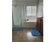 Clean bathroom with a shower, bathtub, and vanity at 616 Taliput Palm Pl, Henderson, NV 89011