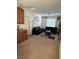 Cozy living room featuring a comfortable couch and a neutral color palette at 616 Taliput Palm Pl, Henderson, NV 89011