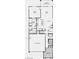 Two-story home floor plan featuring 5 bedrooms, 3 bathrooms, and a 2-car garage at 79 Tardando Ave, Henderson, NV 89015