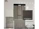 Selection of interior finishes including quartz, tile, and cabinetry samples at 79 Tardando Ave, Henderson, NV 89015