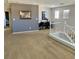 Spacious loft with carpeted floor and desk area at 87 Japonica Ave, Las Vegas, NV 89183