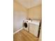 Convenient laundry room with washer and dryer included at 10279 Montes Vascos Dr, Las Vegas, NV 89178