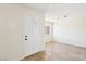 Entryway with tile floor and interior door at 201 Catalini St, Las Vegas, NV 89107