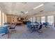 Community room with seating, pool table, and a TV at 205 E Harmon Ave # 609, Las Vegas, NV 89169