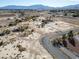 Aerial view of the property and surrounding area at 3281 Mark Rd, Pahrump, NV 89060