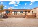 Large deck with access from multiple rooms at 3281 Mark Rd, Pahrump, NV 89060