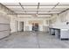 Spacious two-car garage with workshop area at 3281 Mark Rd, Pahrump, NV 89060