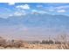Stunning view of distant mountains under a blue sky at 3281 Mark Rd, Pahrump, NV 89060